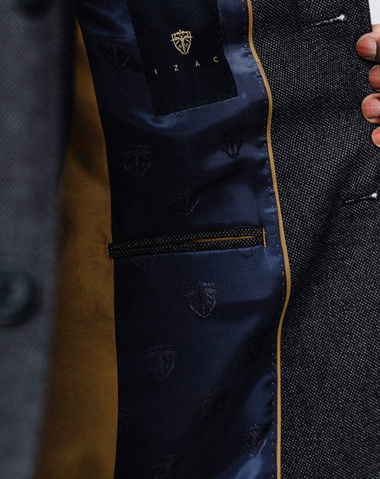 Veste 2 boutons anthracite 