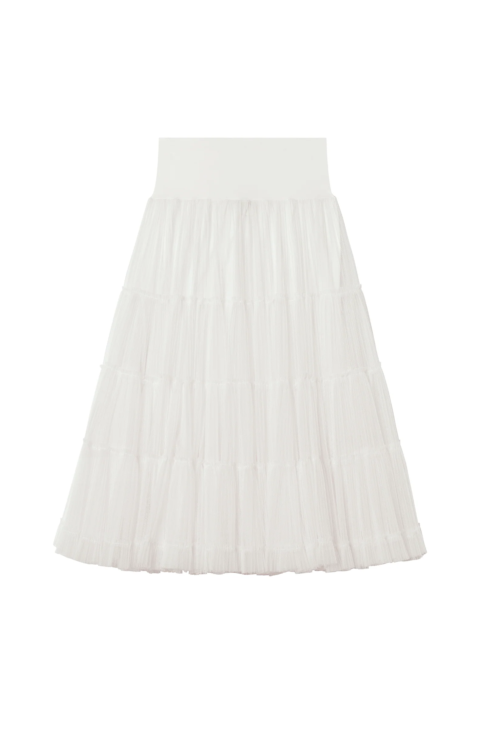 loova Jupon en tulle écume Écume