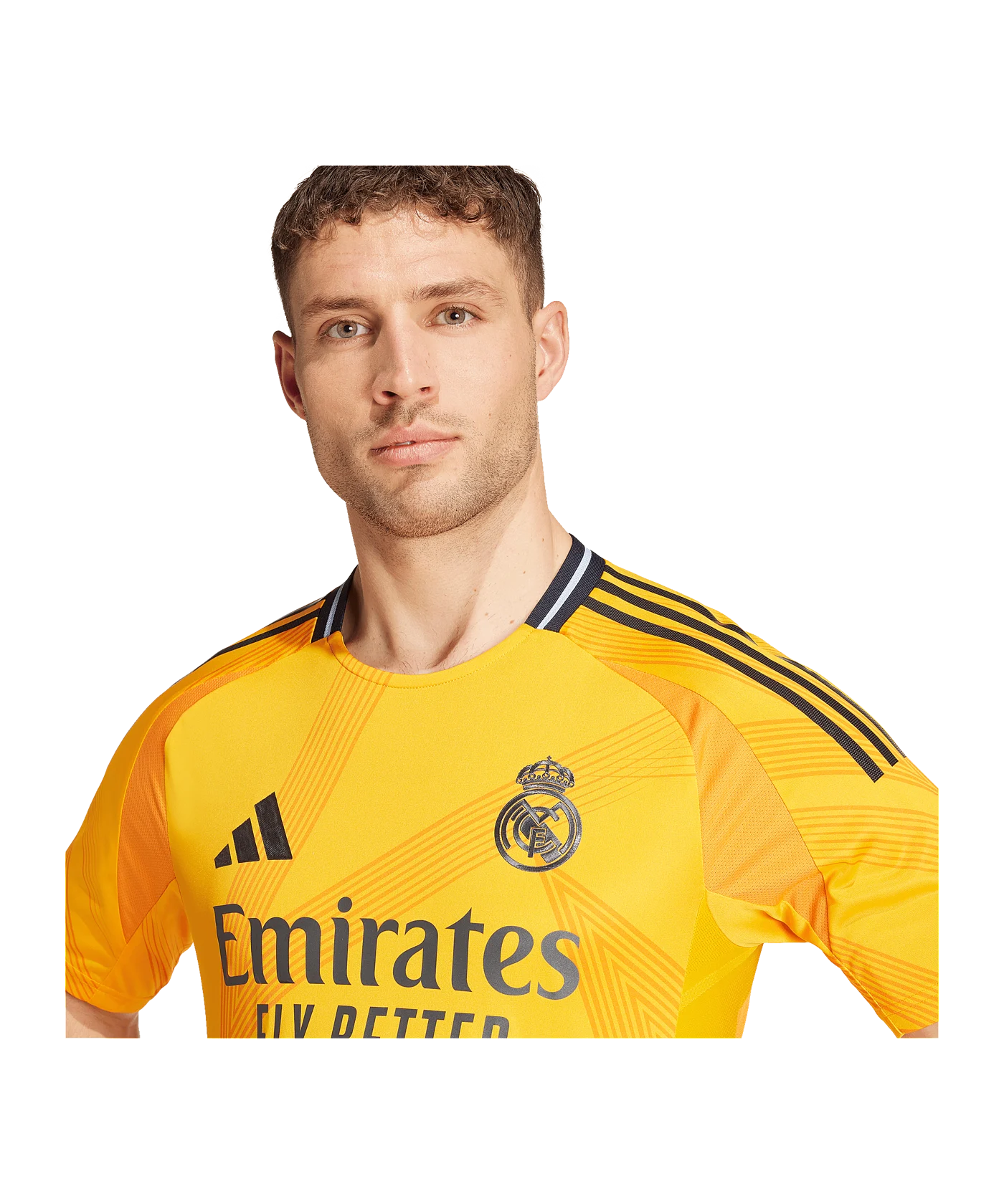 adidas Real Madrid Auth. Trikot Away 2024/2025 Orange