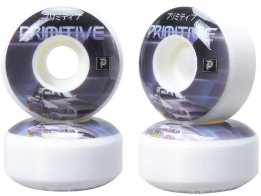 Primitive Team 101A Skateboard Hjul 4-Pak | SkatePro