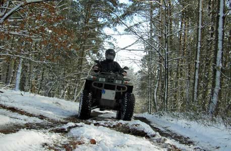 Quad fahren  Feldberger Seenlandschaft als Geschenk