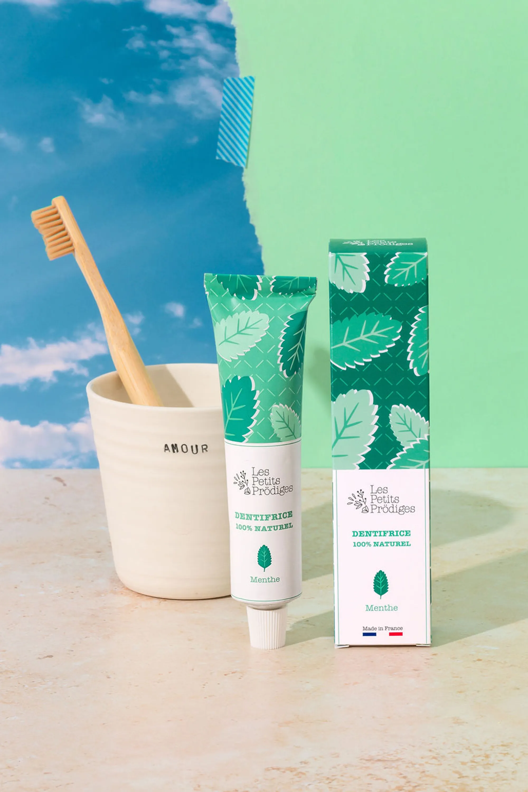 Les Petits Prödiges Dentifrice menthe-75 ml