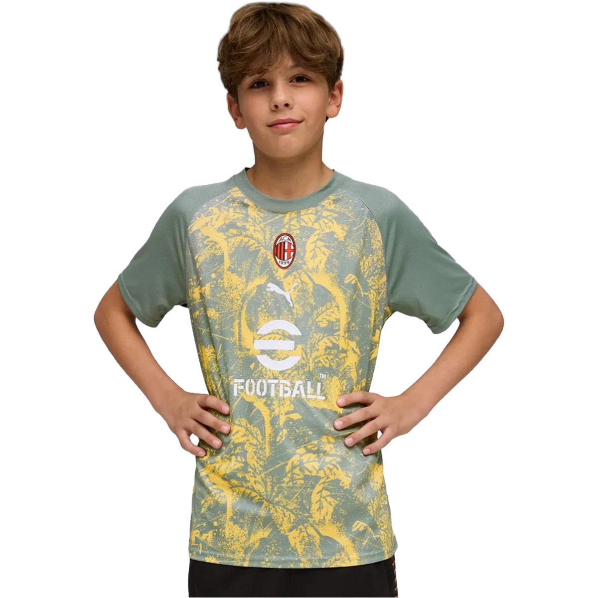 T-Shirt Puma AC Milan Training Criança
