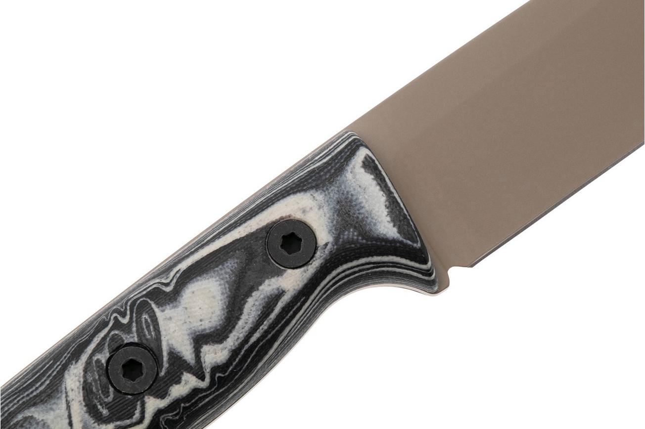 White River Knives Ursus Cub Limited 2025 WRUR35-LIM25-FDE, CPM MagnaCut, Tan G10 bushcraftmes, Kydex schede met firesteel