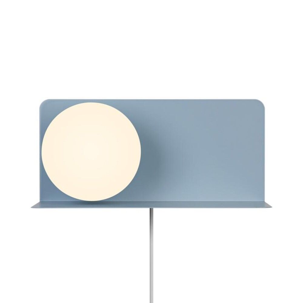 VEGGLAMPE NORDLUX LILIBETH Ø15X16CM BLÅ