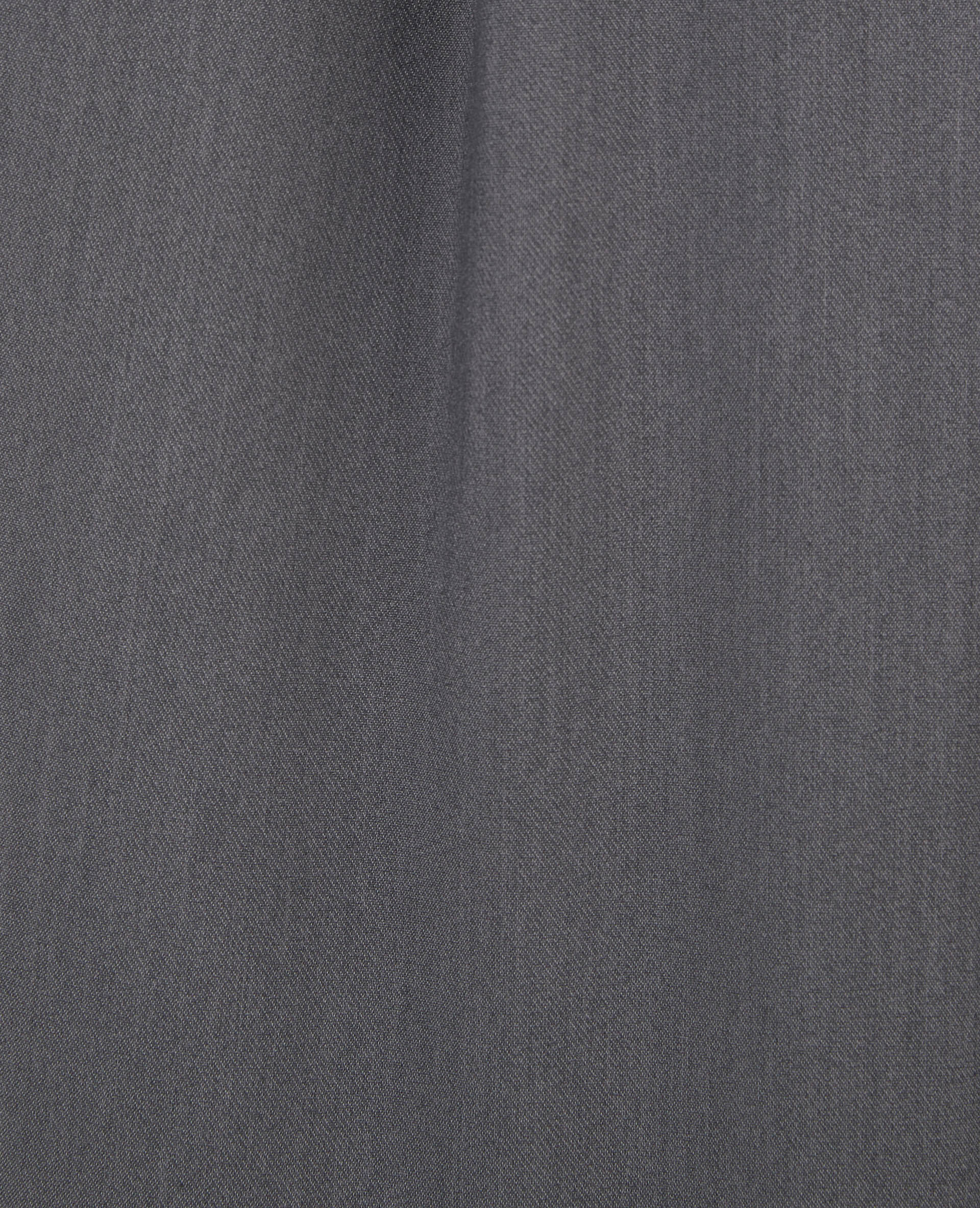 Pantalon droit avec fines rayures - Gris foncé