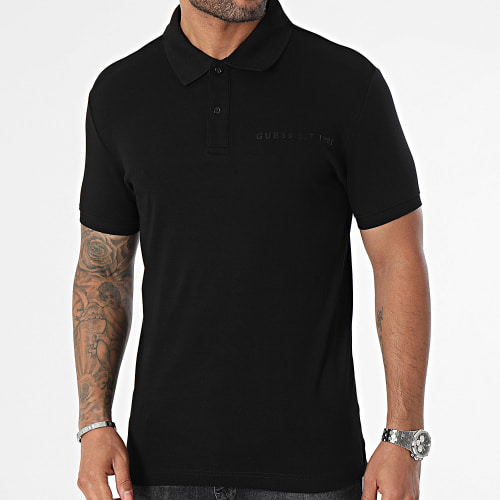 Polo Manches Courtes M4RP66-KBL51 Noir