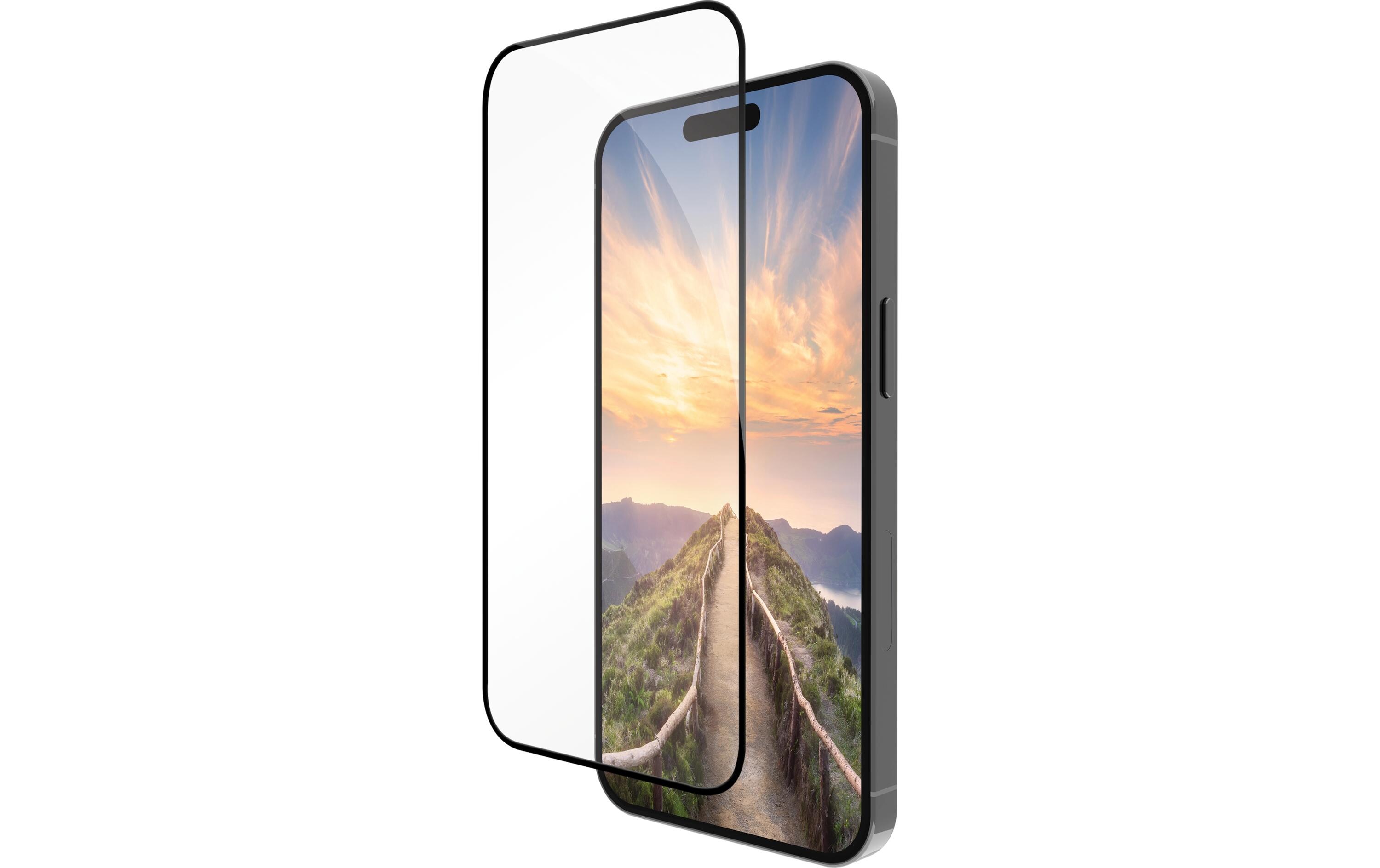 Displayschutz eco-shield D3O Black Edge iPhone 16 Pro MaxDisplay-Schutzfolie für das Apple iPhone 16 Pro Max