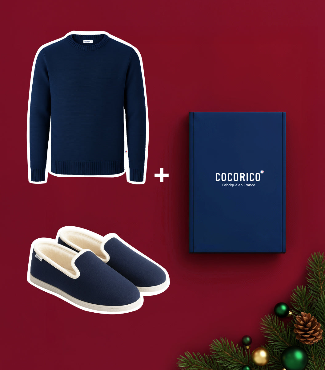 Coffret de Noël Homme - Polaire