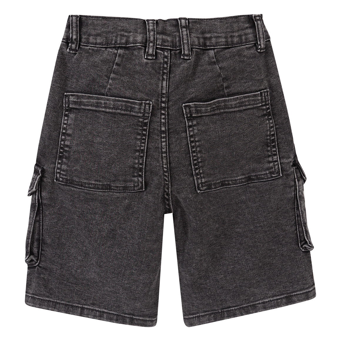 Beatwear Jungen Jeansshorts im Cargo-Style dunkelgrau