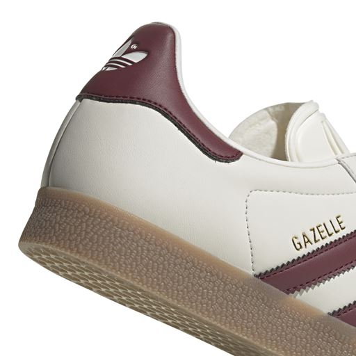Adidas Gazelle Sneakers,  Cloud White/Shadow Red/Gum, 43 1/3