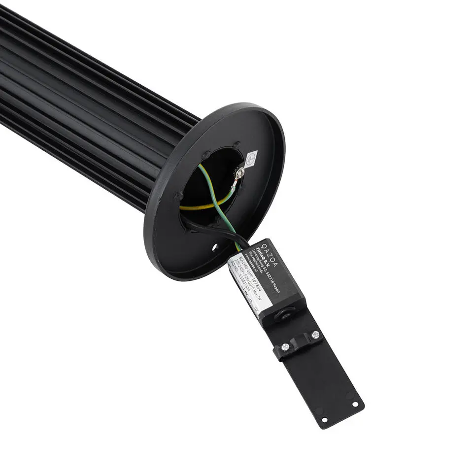 Qazqa staande buitenlampen boris zwart gu10