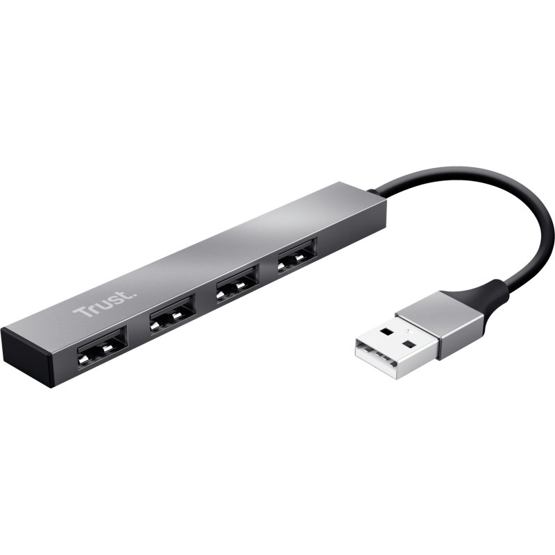 Trust Halyx USB 2.0 480 Mbit/s Aluminium