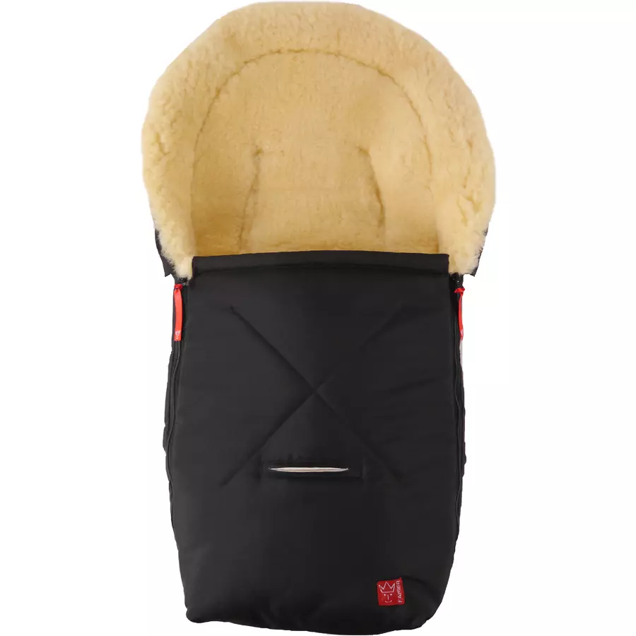 KAISER Winterfußsack Emma schwarz