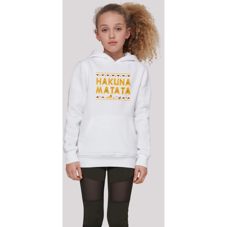 F4NT4STIC Hoodie  König der Löwen Hakuna Matata The Lion King weiß