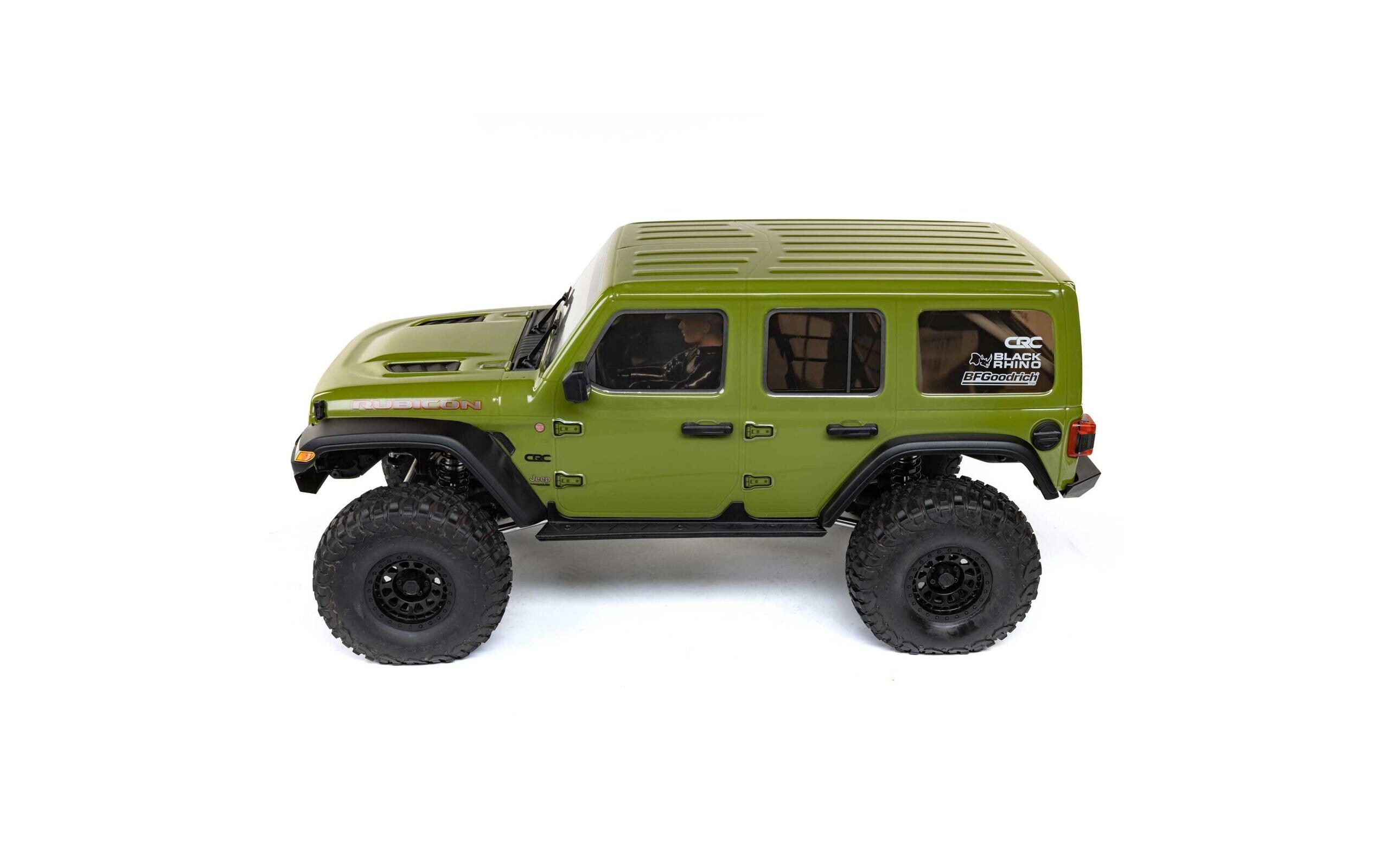 Scale Crawler SCX6 Jeep Wrangler Rubicon JLU, Grün 1:6, ARTR<br>Grosser Rock Crawler mit leistungsstarken Spektrum Komponenten