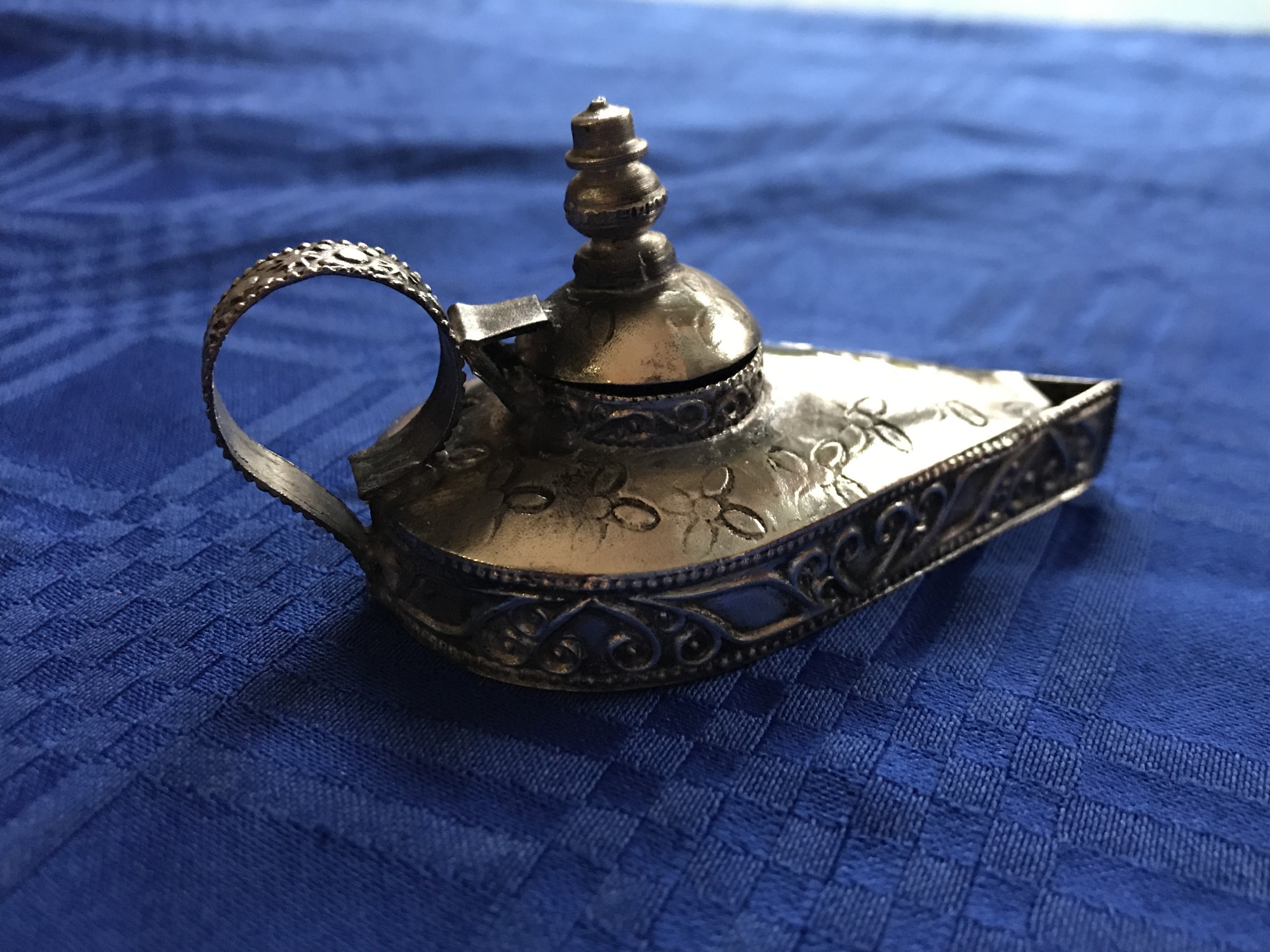 Pillendose/Schmuckdose 'Aladin', handgefertigt von fischer's lagerhaus