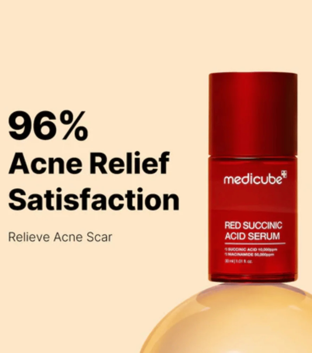 Medicube - *Red* - Sérum Red Succinic Acid Clarifying
