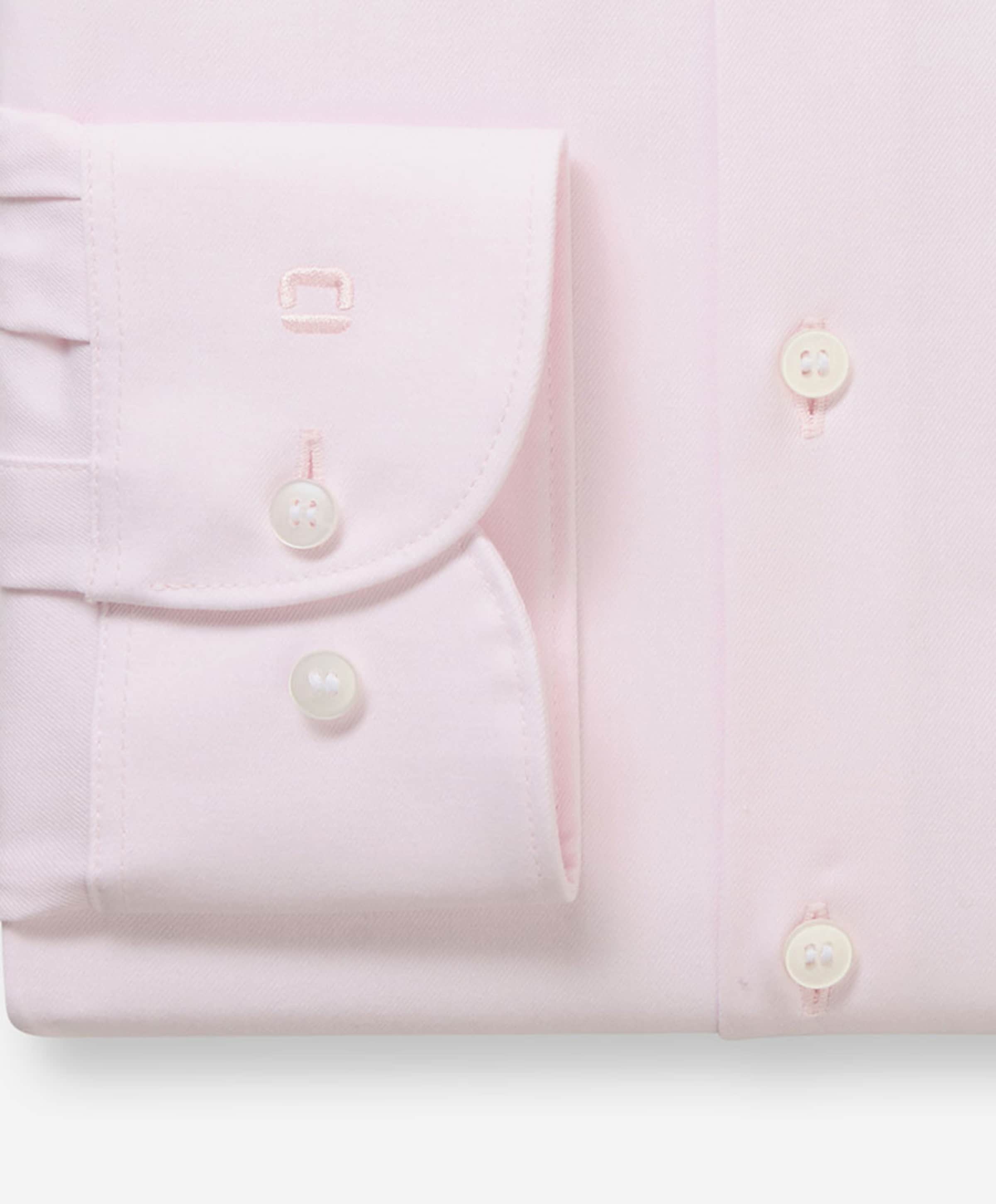Olymp Level 5 Heren overhemd lange mouw roze