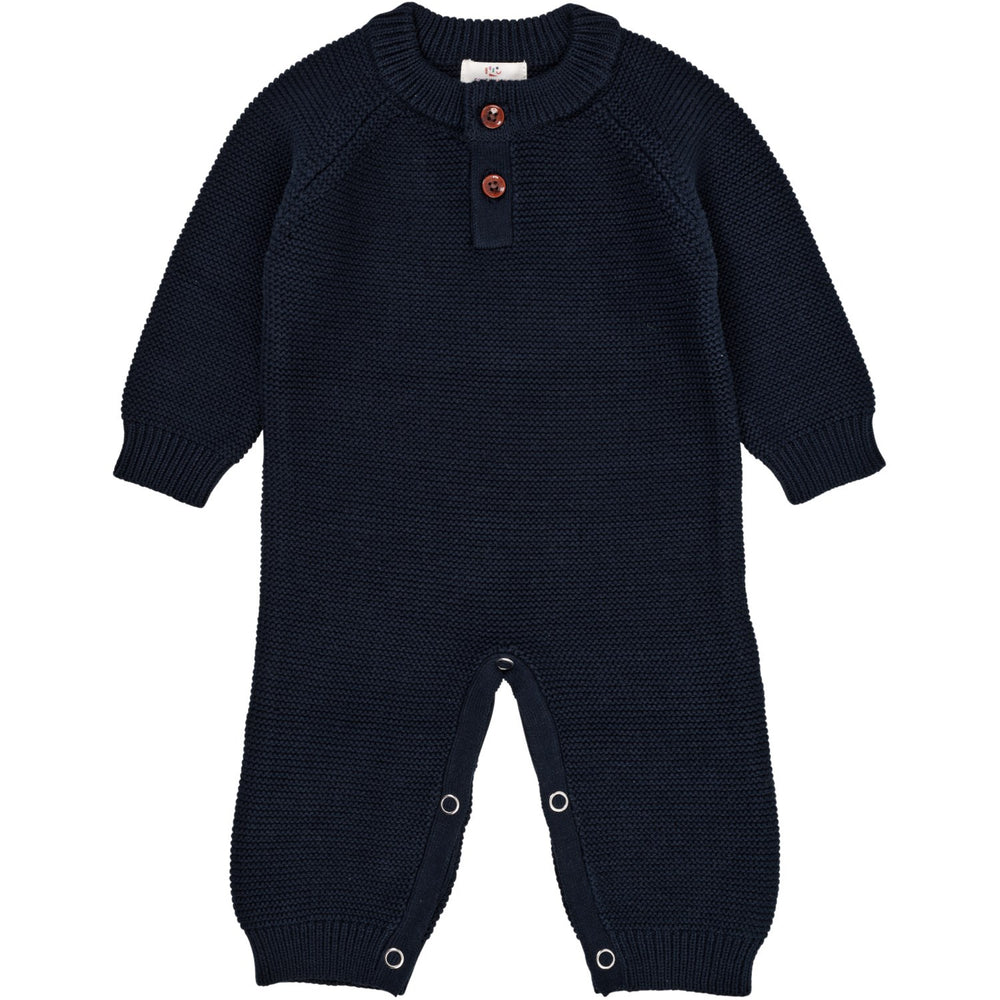 Køb Copenhagen Colors Navy Classic Cotton Baby Full Body