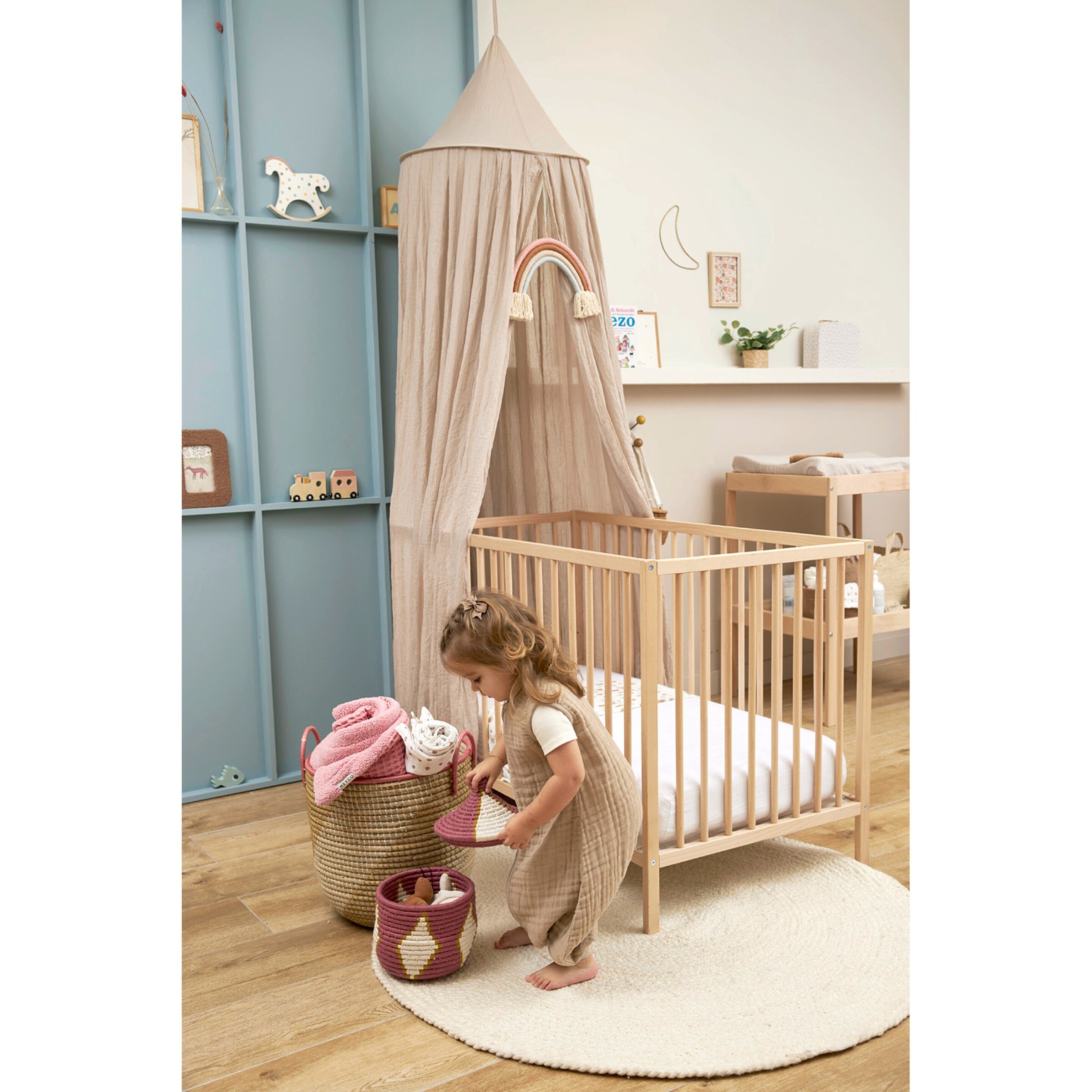 Meyco Baby Sommer-Sleepoverall Mull 0.5 TOG Sand