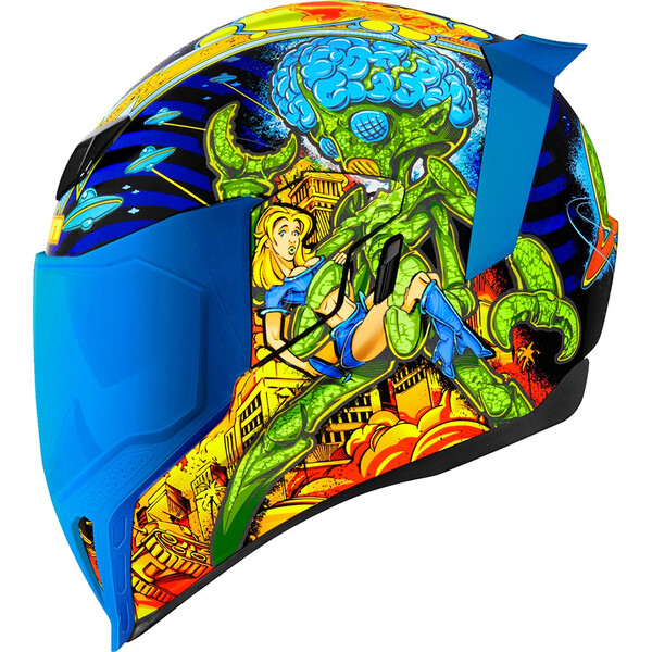 Icon - Casque Airflite Bugoid Blitz™ Jaune / Vert / Turquoise