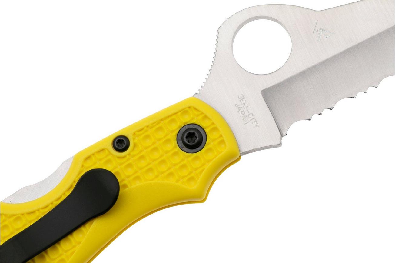 Spyderco Saver Salt 2 C118SYL serrated zakmes