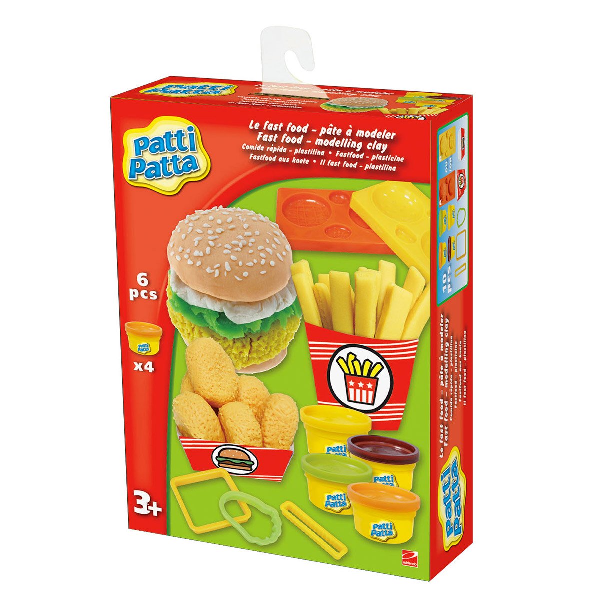 Coffret pâte à modeler - Le fast food