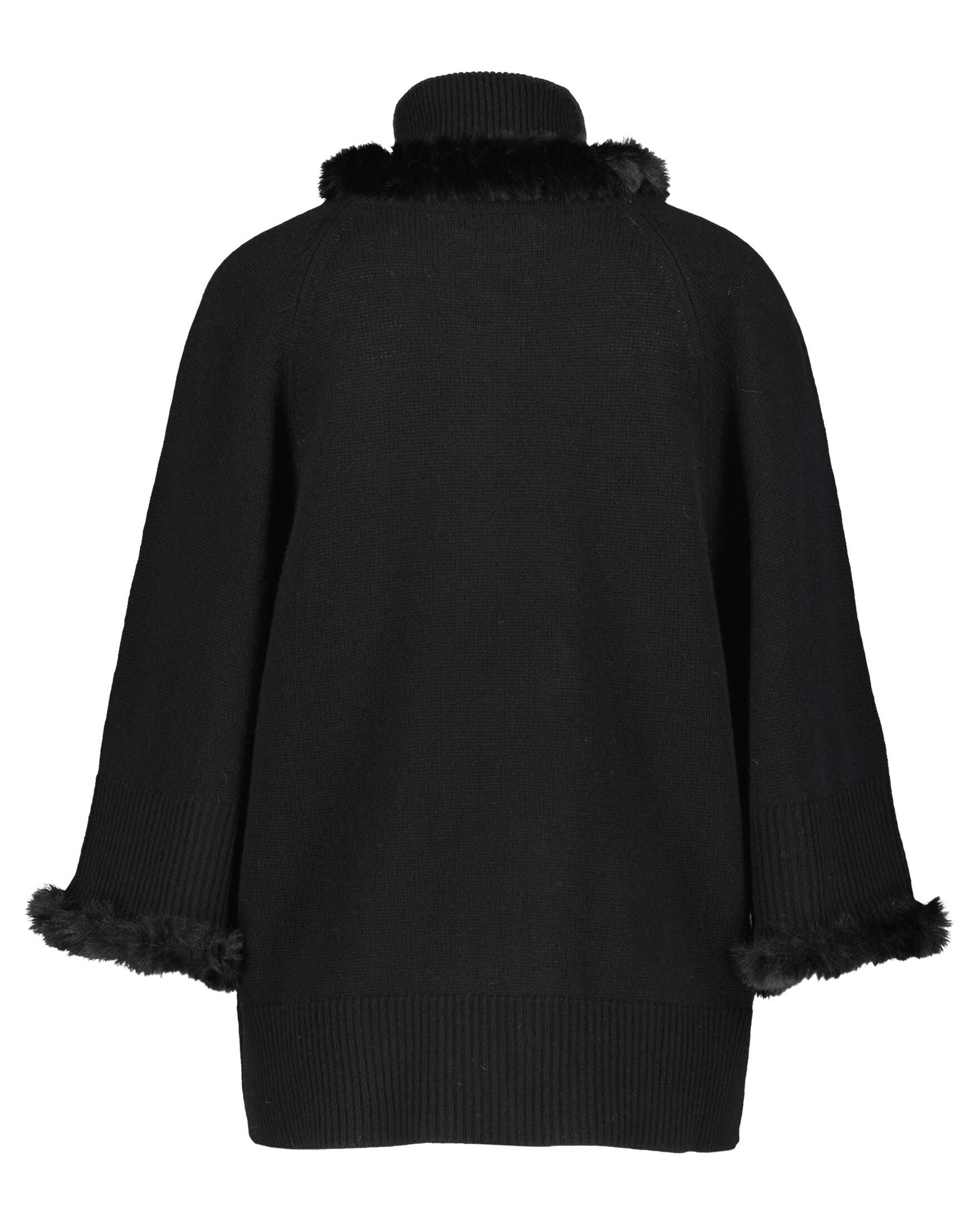 Princess goes Hollywood| Damen Rollkragenpullover aus Wolle 3/4-Ärmel