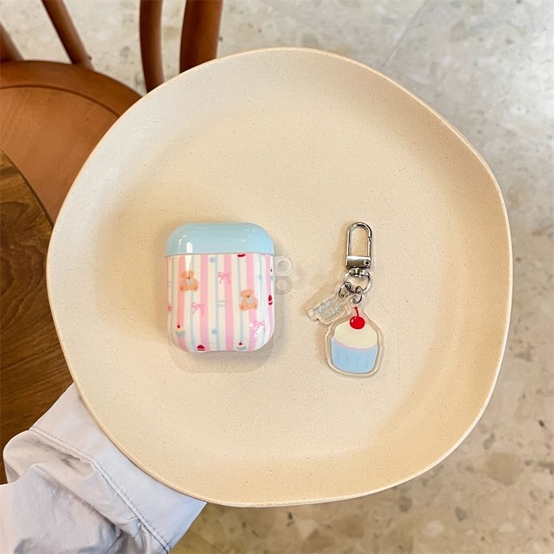 VanDi - Bear AirPods / Pro oortelefoonhoesje skin / charm / set