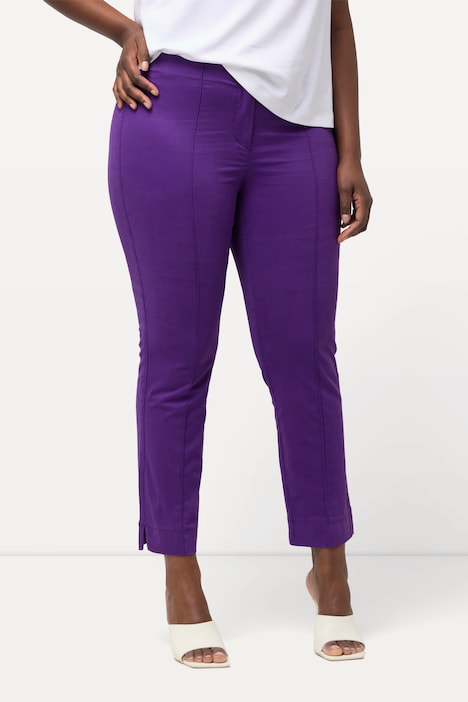 Hose, Biesen, schmales Bein, Elastikbund, Schlitze
