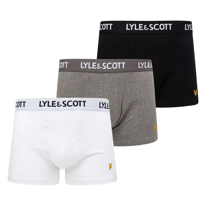 Lyle & Scott Basic Core Trunk Boxershorts Heren (3-pack)