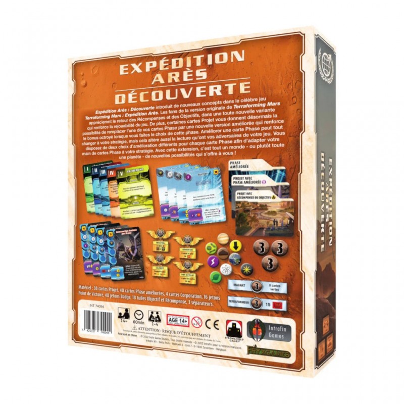 Terraforming Mars - Expédition Arès - Découverte