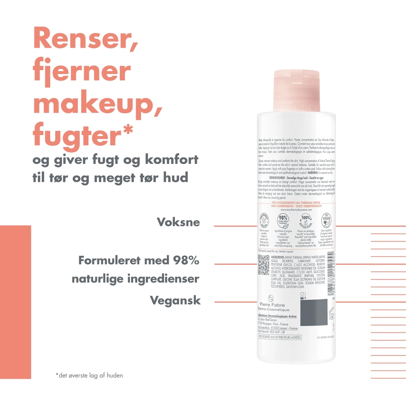Avène Gentle Milk Cleanser 200 ml