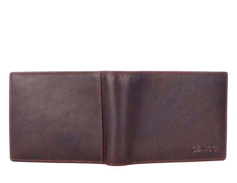 Genicci Noble Clinton Heren Portemonnee Brown