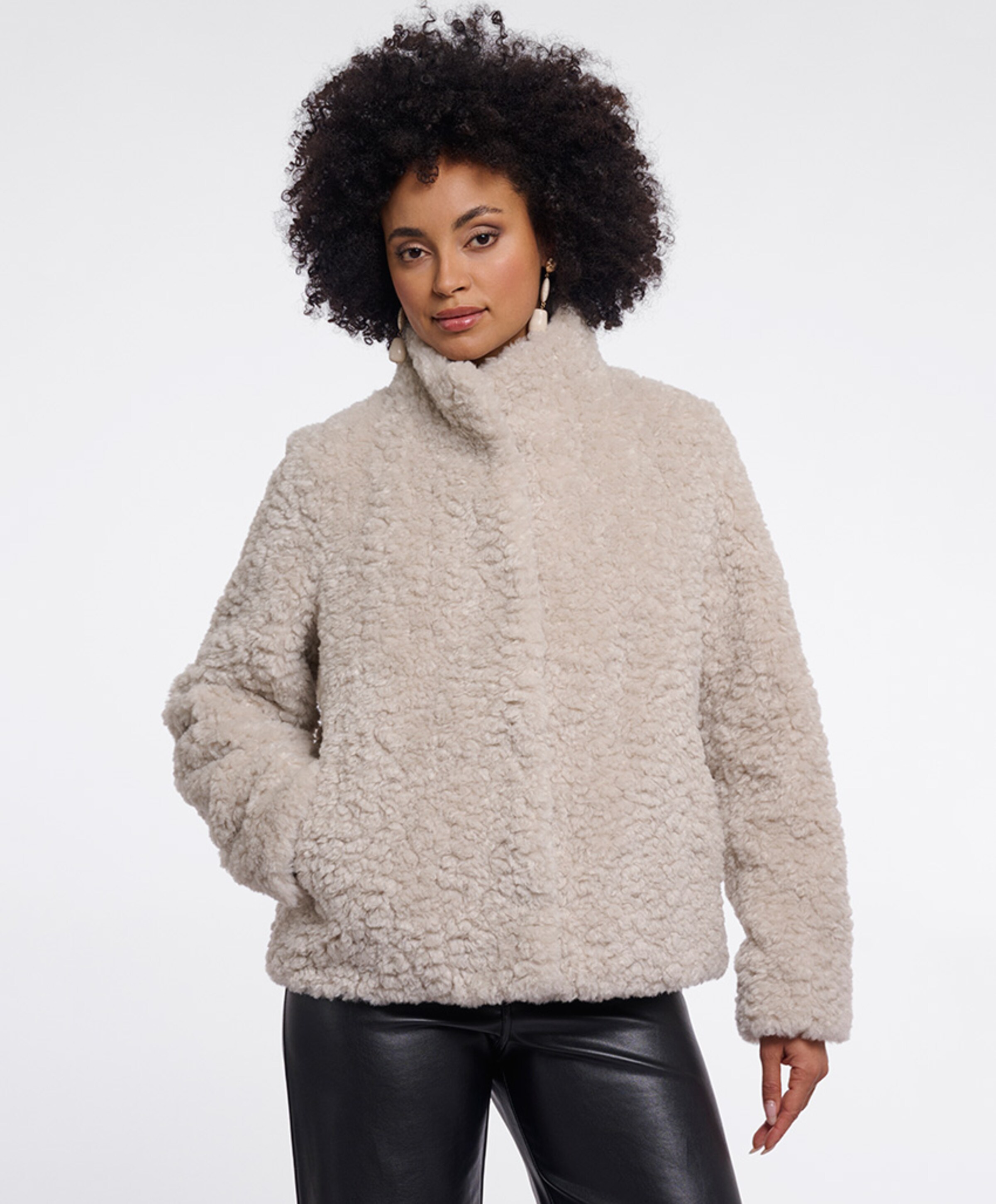 Rino & pelle Dames jas beige