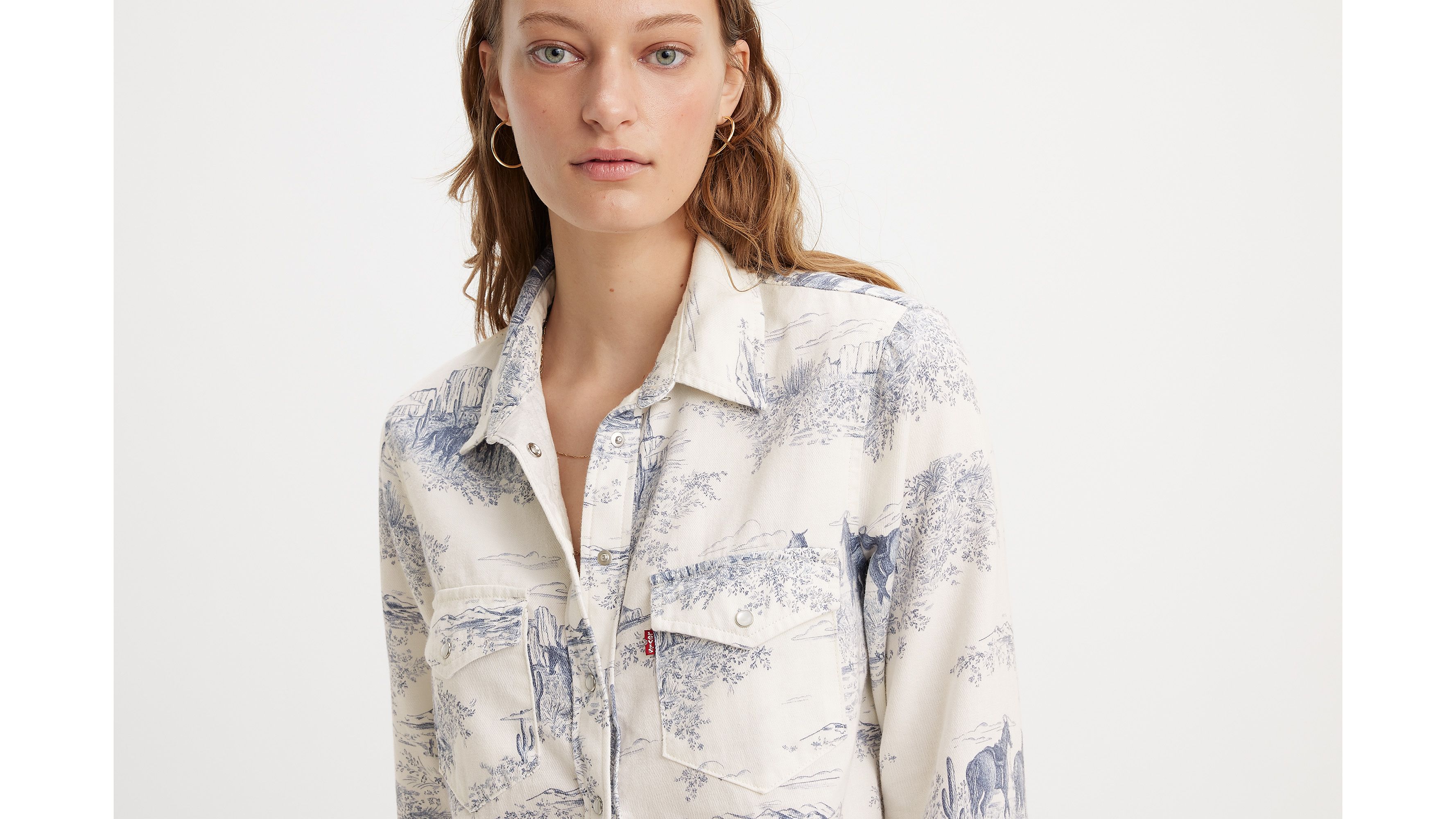 Chemise Western Iconic Lightweight - Western Toile Shirt - Multicolore
