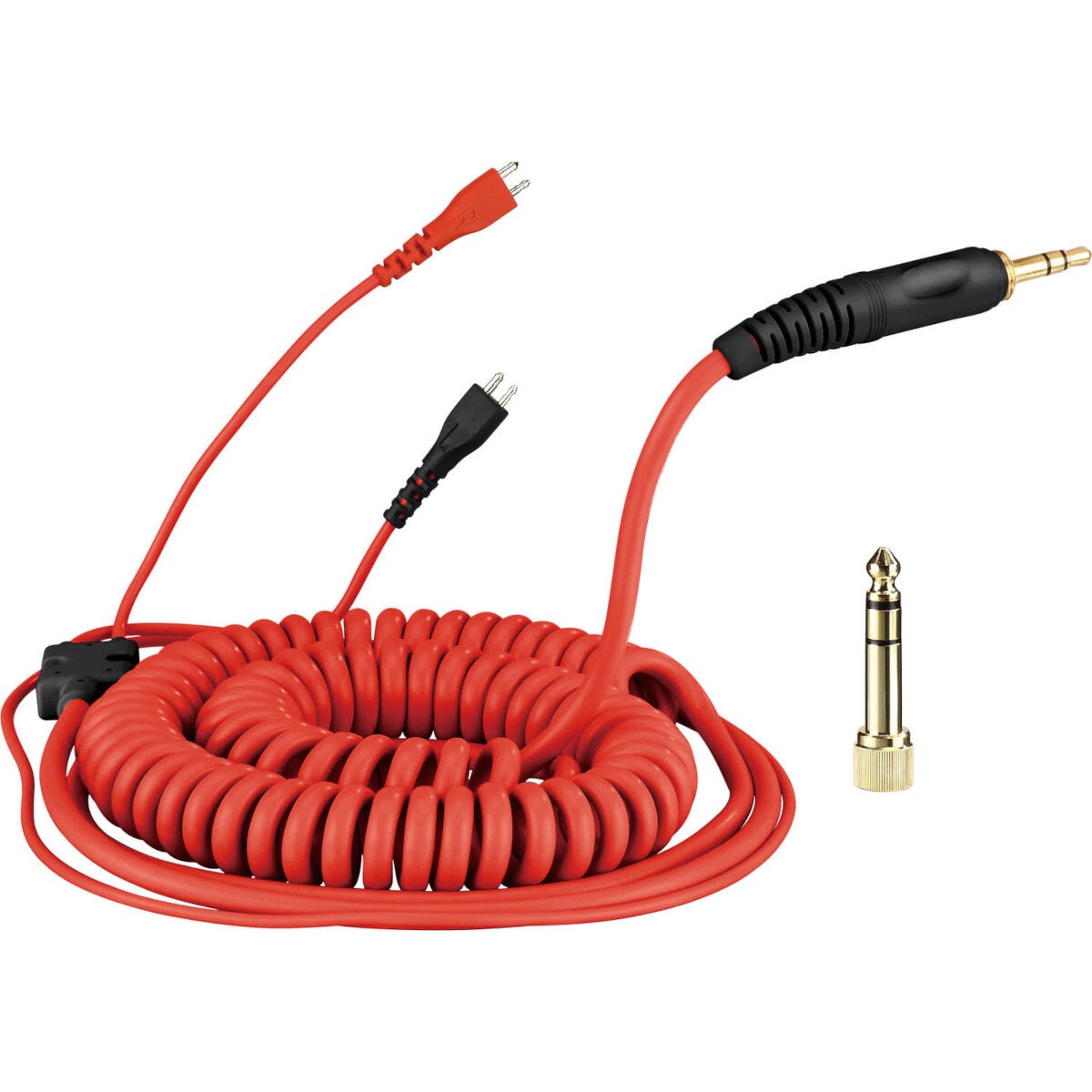 Zomo HD 25 Spiral Cord Red DeLuxe krulkabel voor Sennheiser HD 25