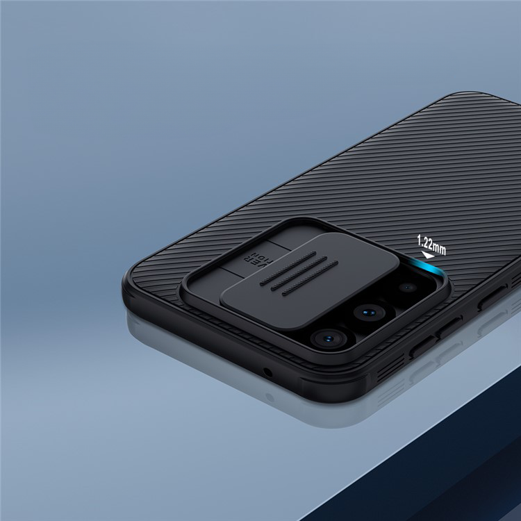 Samsung Galaxy S23 FE Schutz Hülle Cam-Slider Kameraschutz - Schwarz