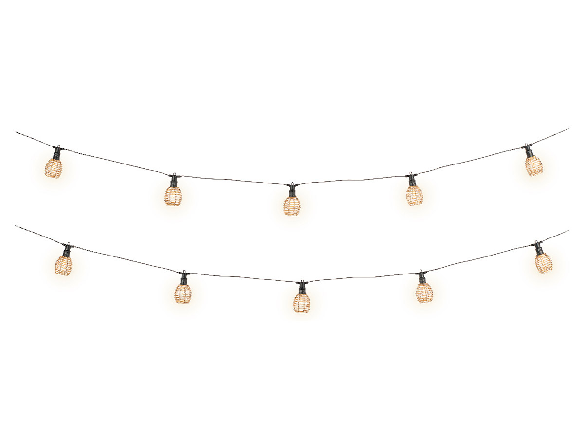 Lumineo rattan lichtslinger