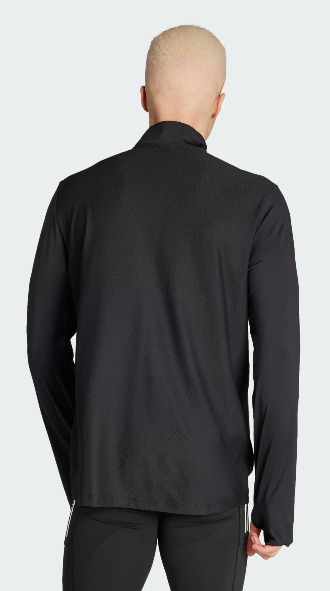 Own the Run Half-Zip Herre Black