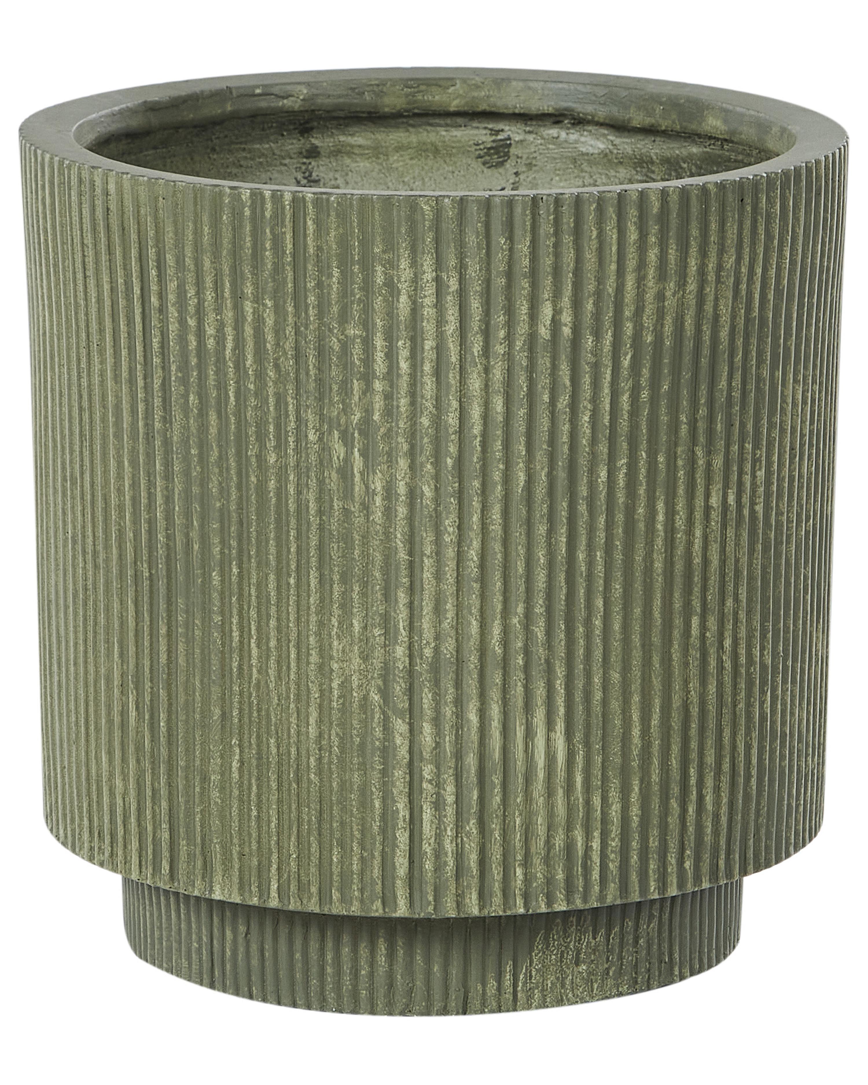 Bloempot DARIA 37 cm Olijfgroen