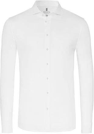 Desoto Essential Overhemd Hai Jersey Wit 21007-3-001 kopen
