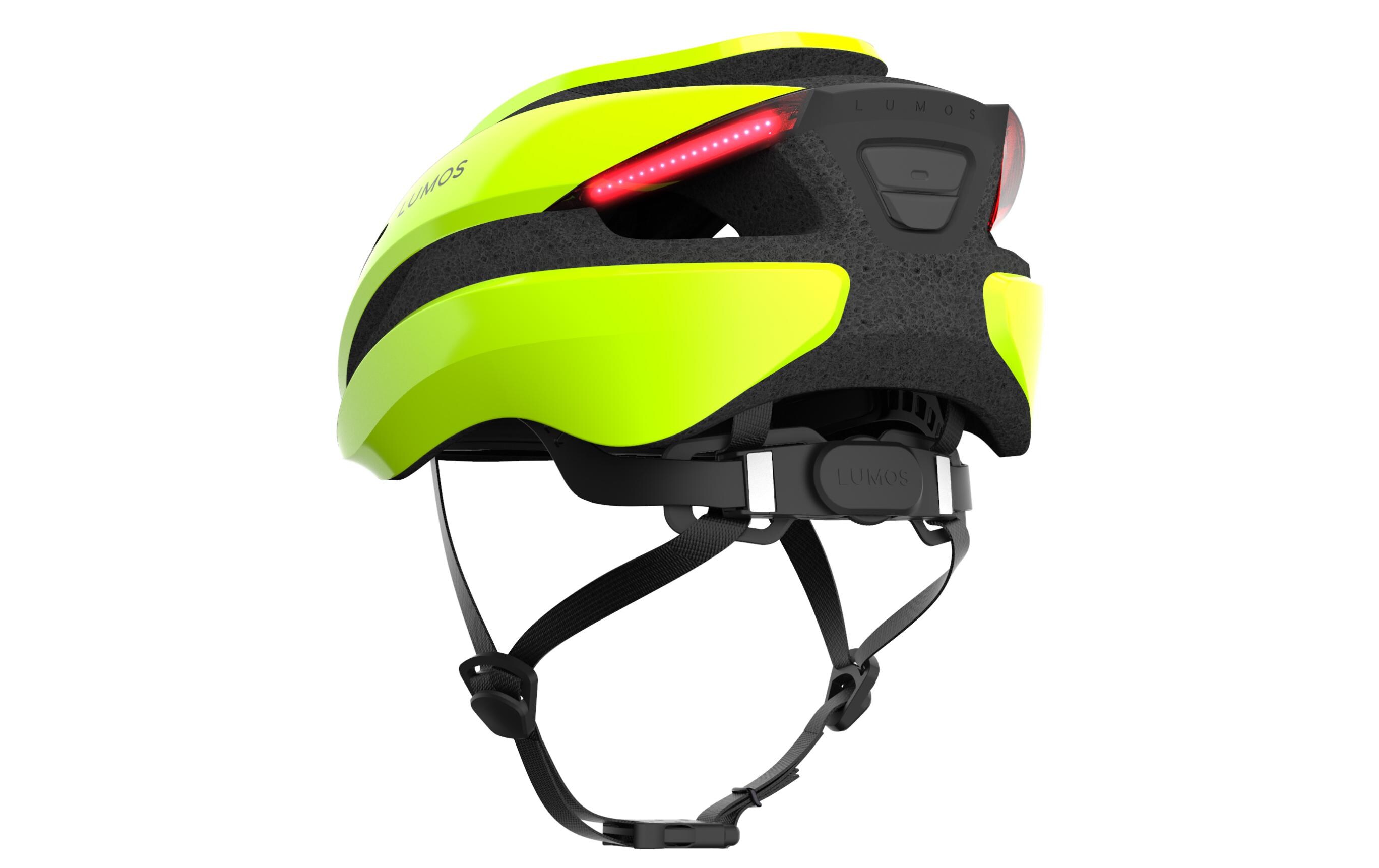 Helm Ultra 54-61 cm, Lime<br>City-Velohelm mit integriertem Licht