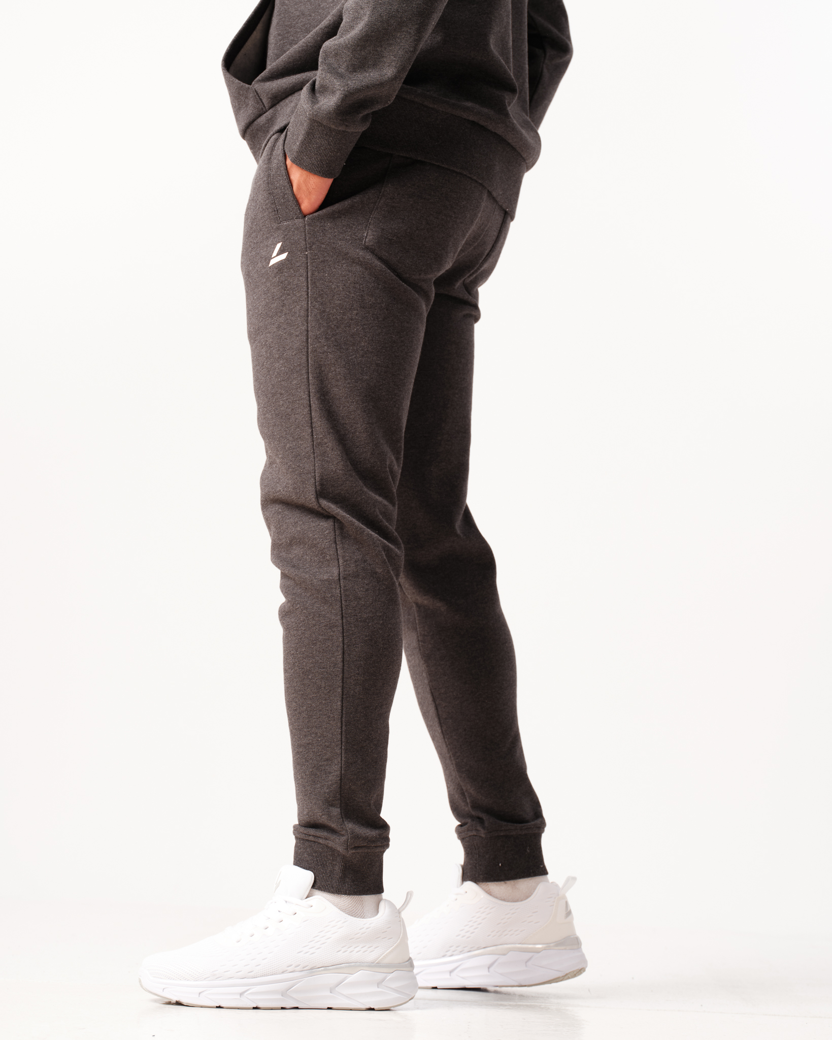 LEVITY Core Sweat Pants Dark Grey Melange