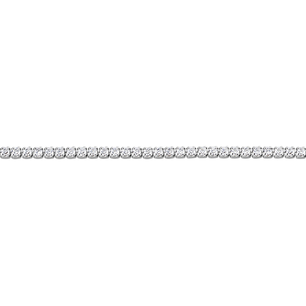 Bracelet Lou-anne Argent Blanc Oxyde De Zirconium