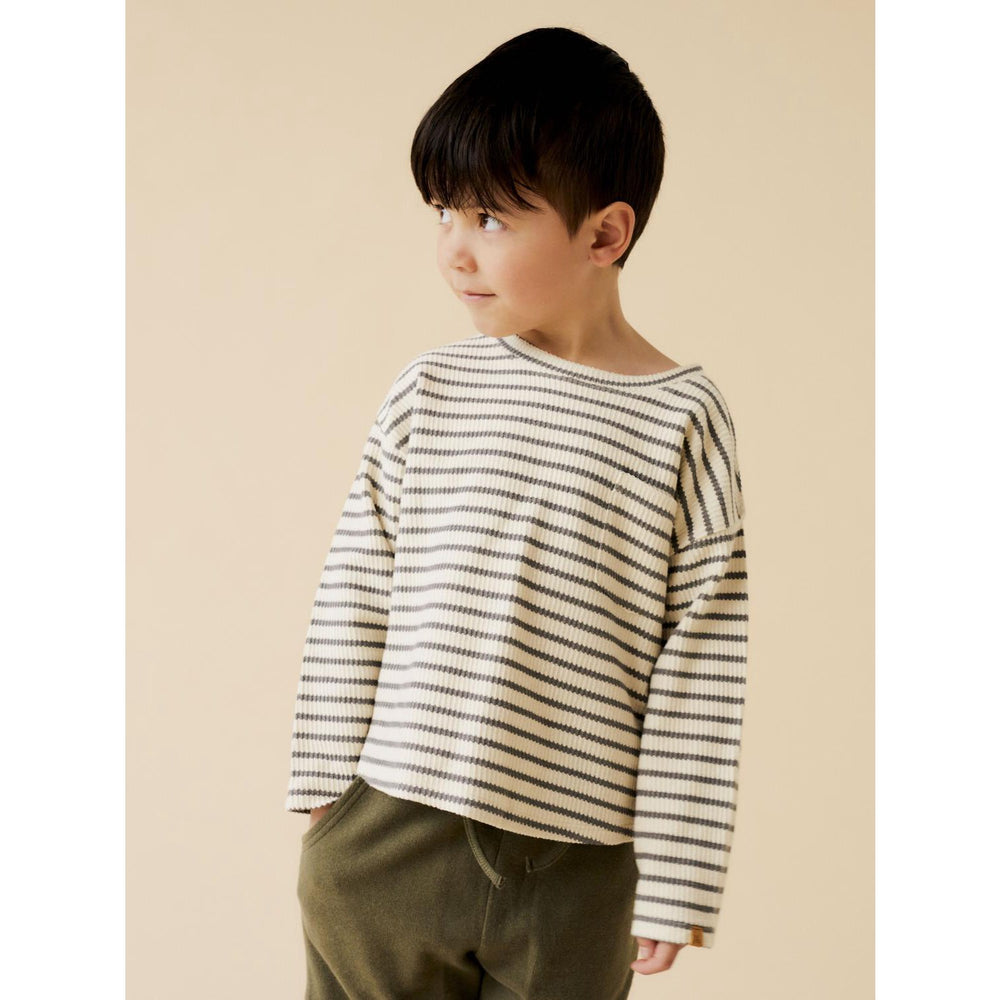 Køb Lil'Atelier Turtledove Pewter Tadeo Bluse