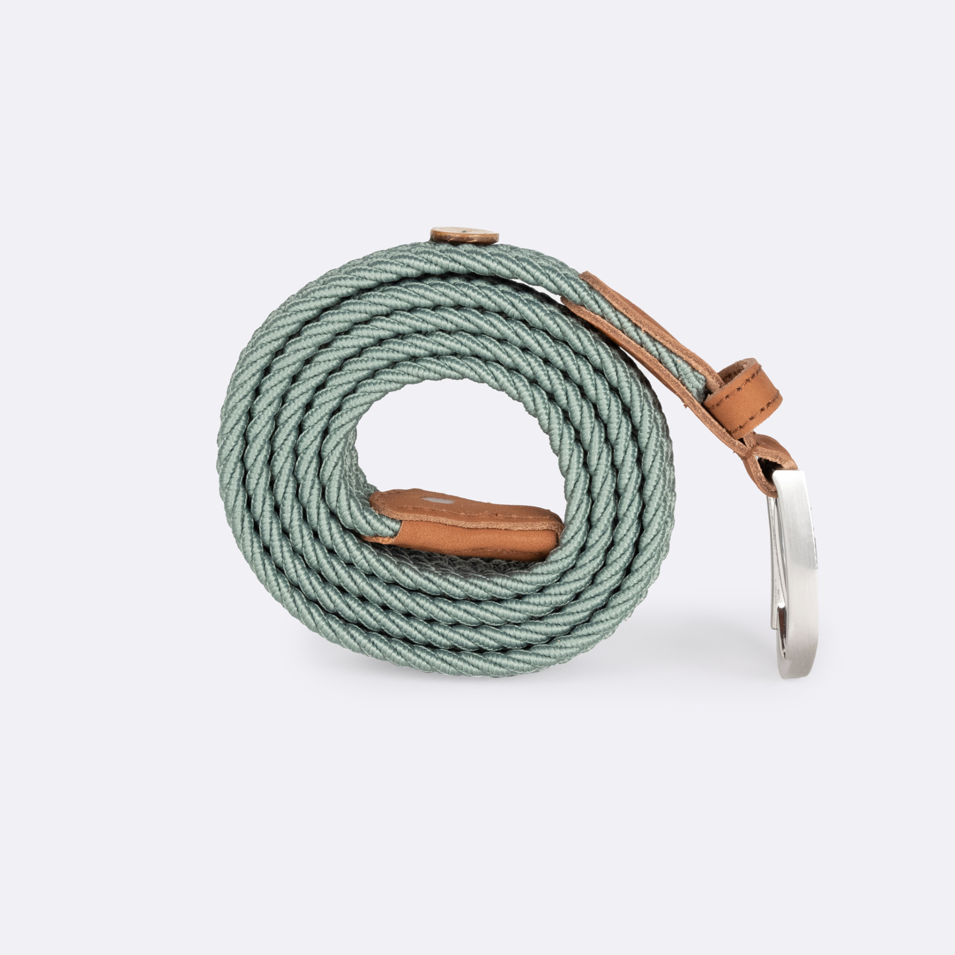 Ceinture vert clair lichen foncé - modèle Belt