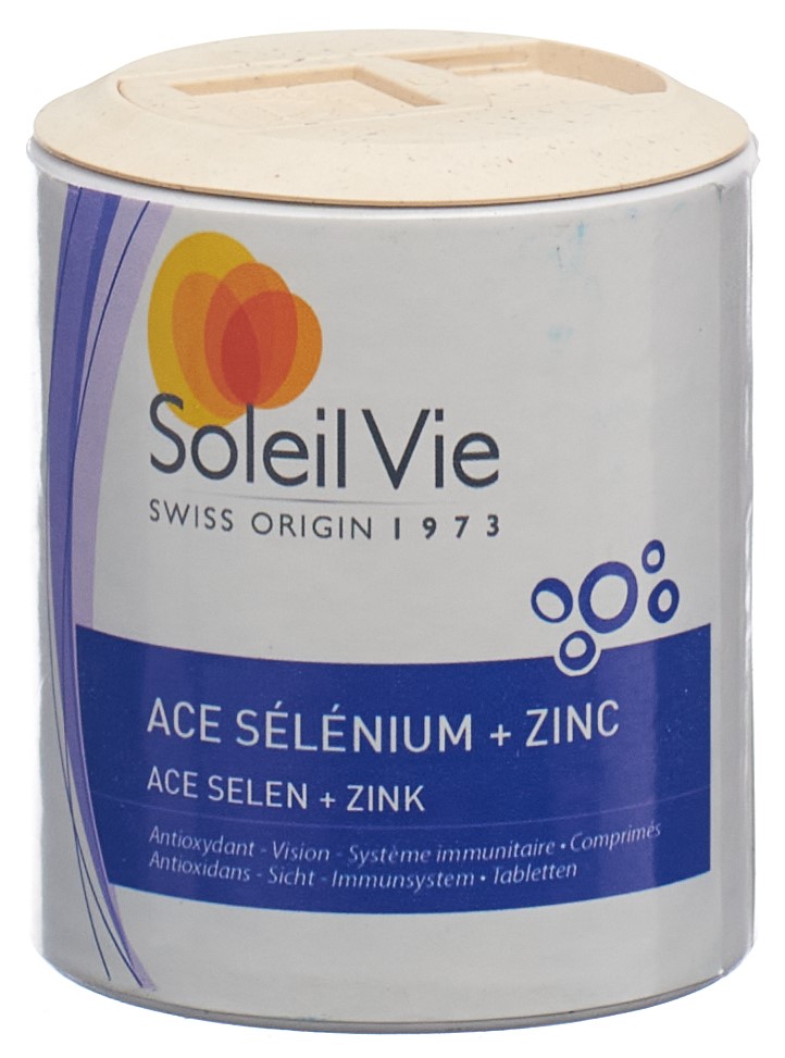 SOLEIL VIE ACE Selen   Zinc Tabl 500 mg 100 Stk