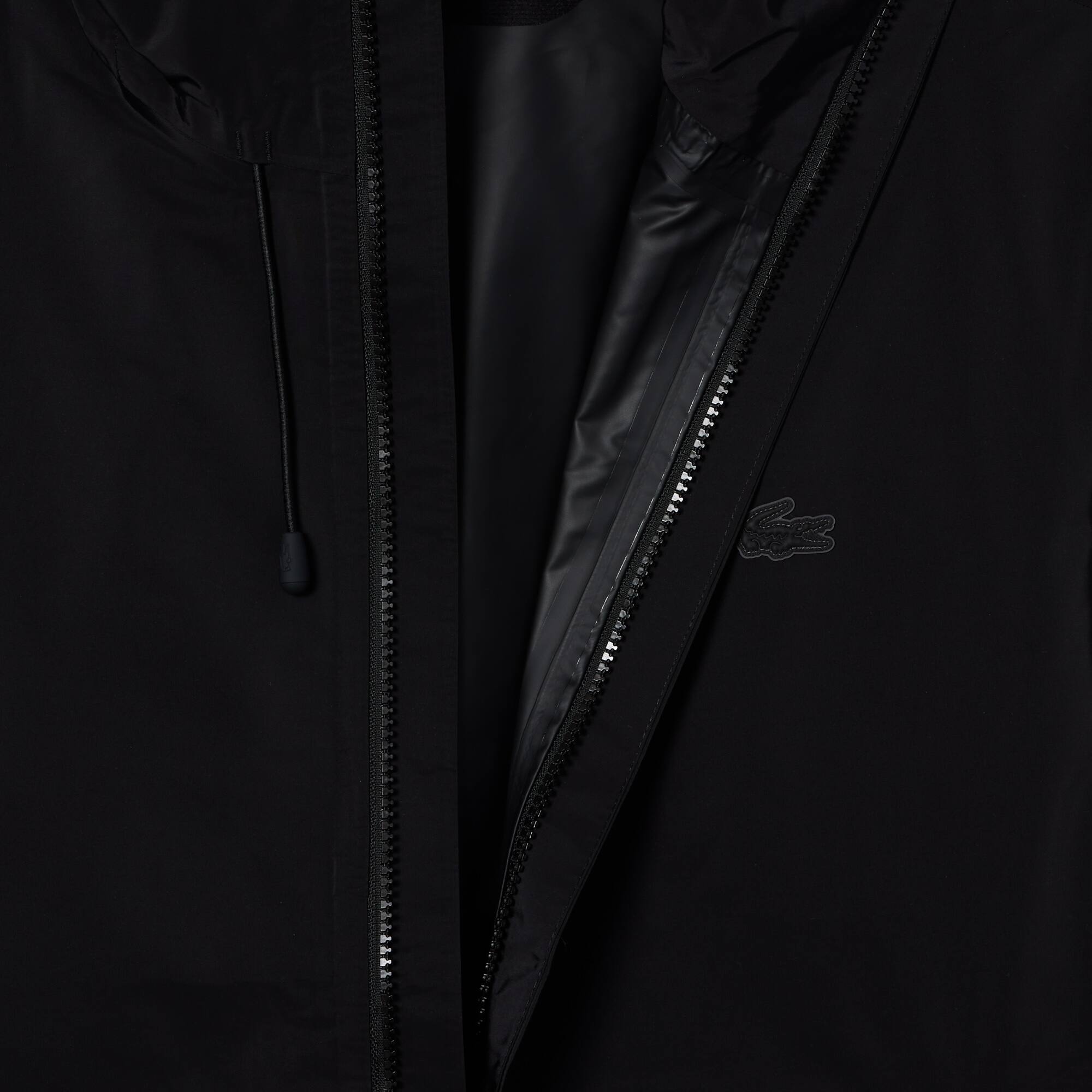 Herren LACOSTE wasserfeste Trainingsjacke Jacken & Mäntel - Schwarz - Lacoste - Herren